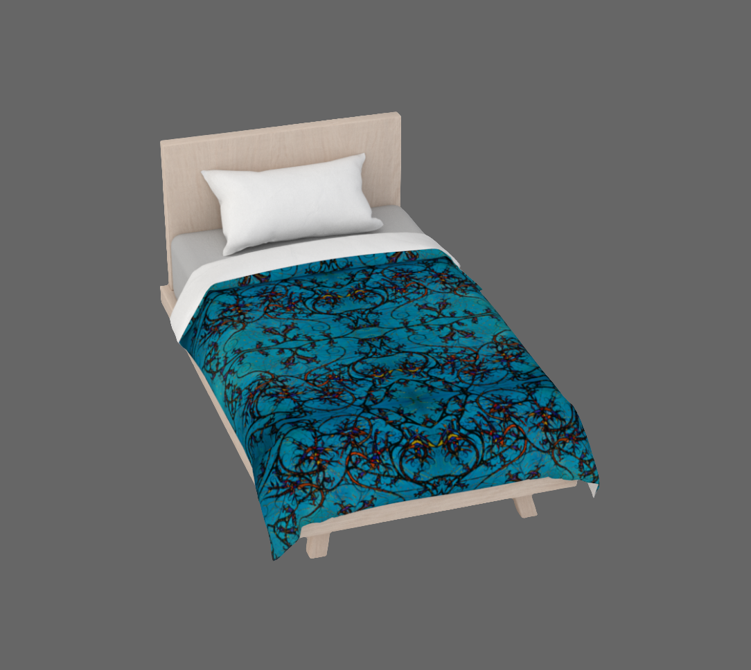 Twin comforter bluebell edition